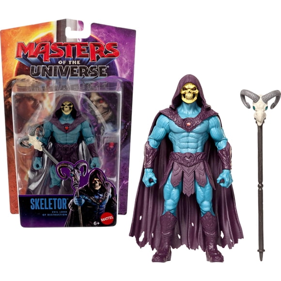 Figura de acción Masters of the Universe Skeletor con 14 articulaciones