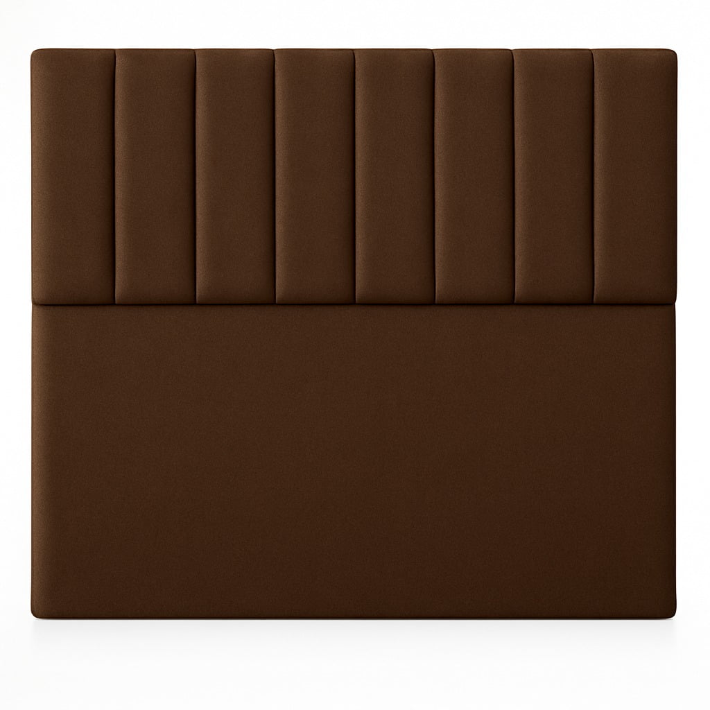 Ethan Desing - Respaldo De Cama 1 Plazas Café Turin