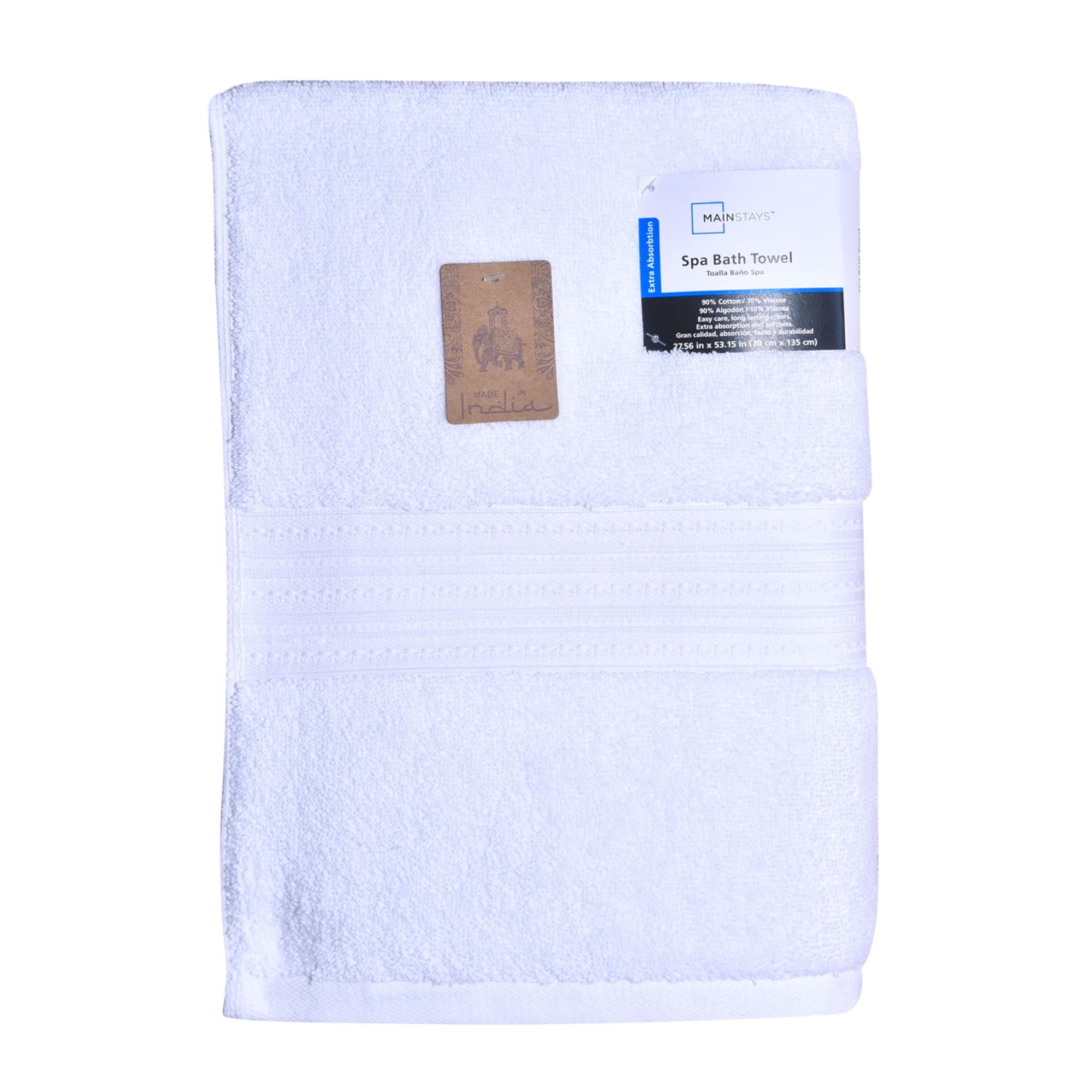 Mainstays - Toalla De Baño 70X135Cm 90% Algodón / 10% Viscosa