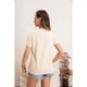 thumbnail image 3 of Polera Mujer Algodon Manga Corta Diseño Corazon 0051, 3 of 3