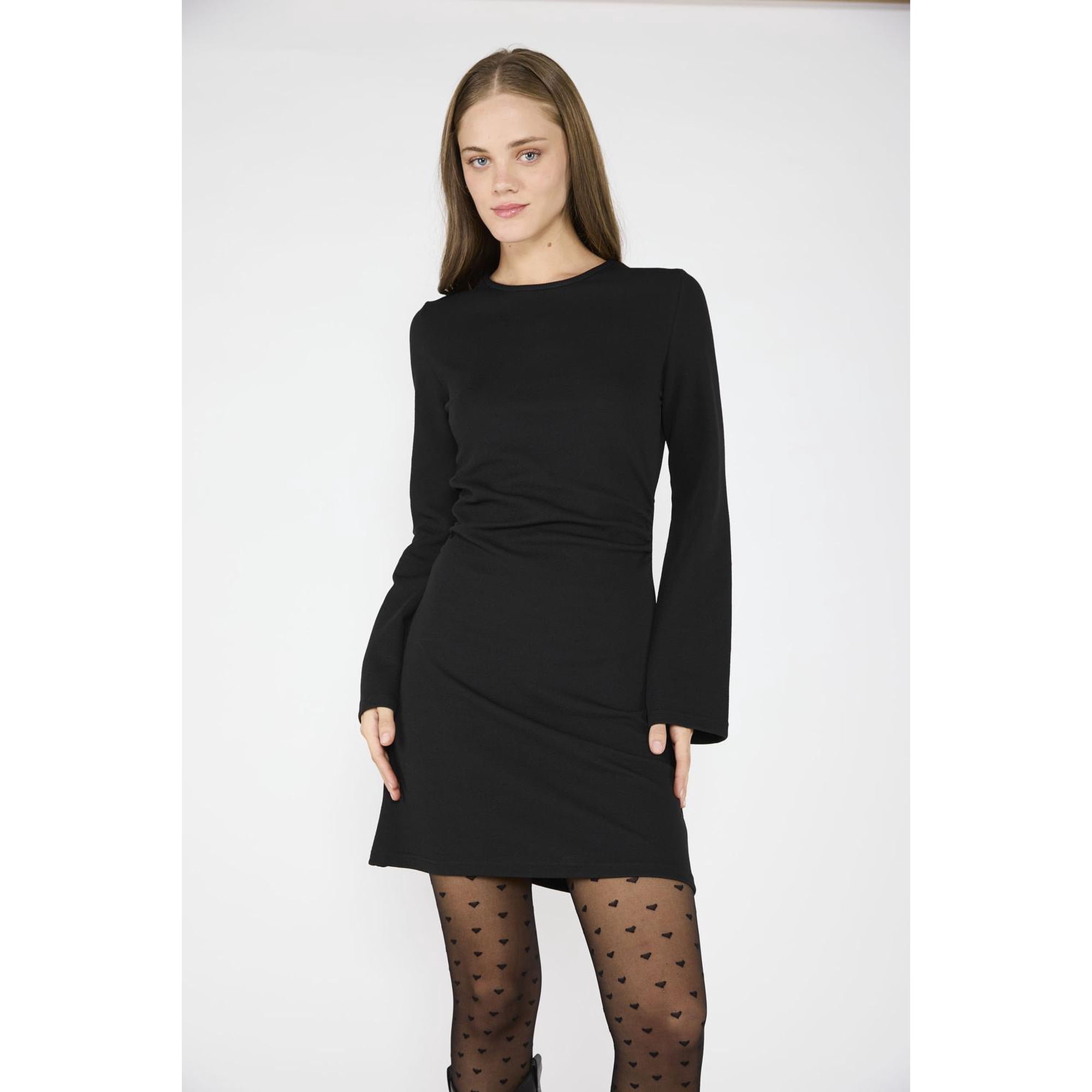 Atr - Vestido Ajustado Emilia Negro Negro L