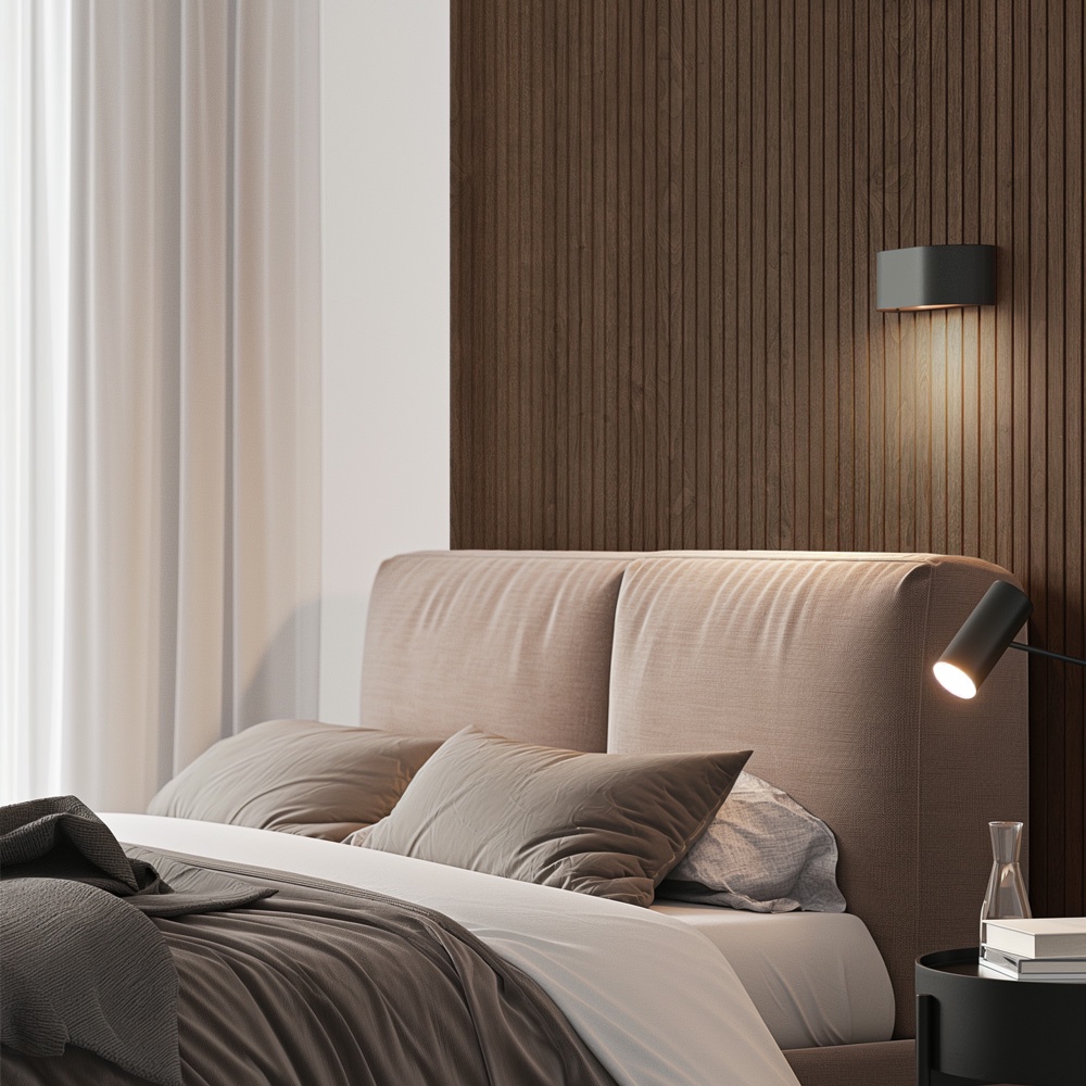 Masisa - Revestimiento Micro Ripado 50 Bosco 2480X218Mm