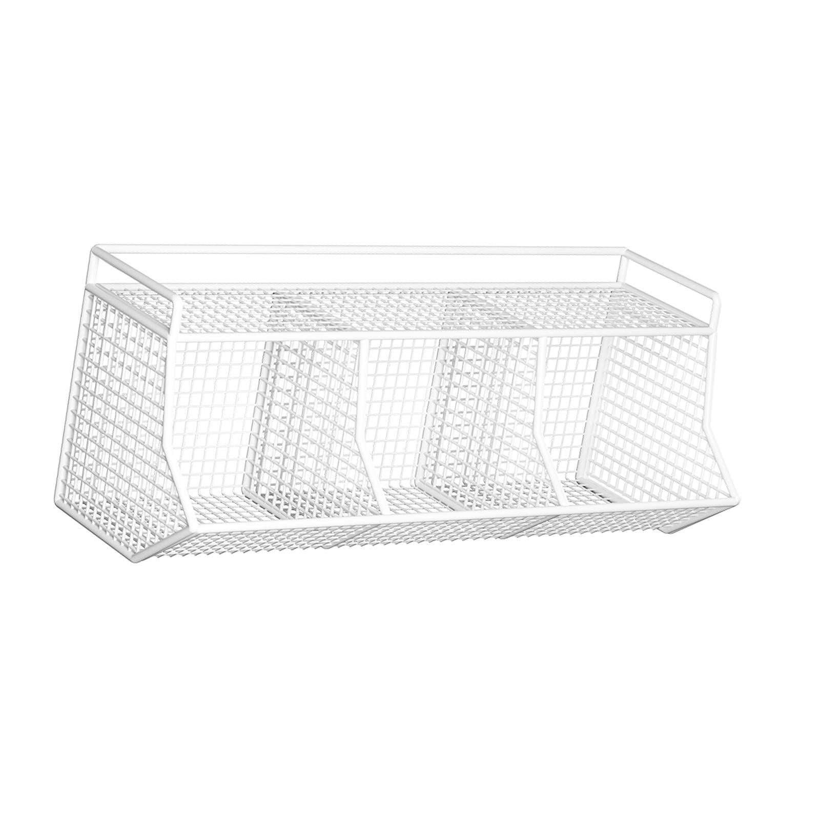 Magideal - Organizador De Pared Colgante Para Cocina, Soporte Para Jengibre Y Ajo, Estante De Pared, Cesta De Almacenamiento Colgante Para Rv, Granja, Despensa, 3 Rejillas