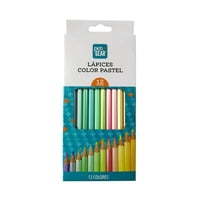 Lapices De Colores Pastel 12 Unidades  Pen&Gear
