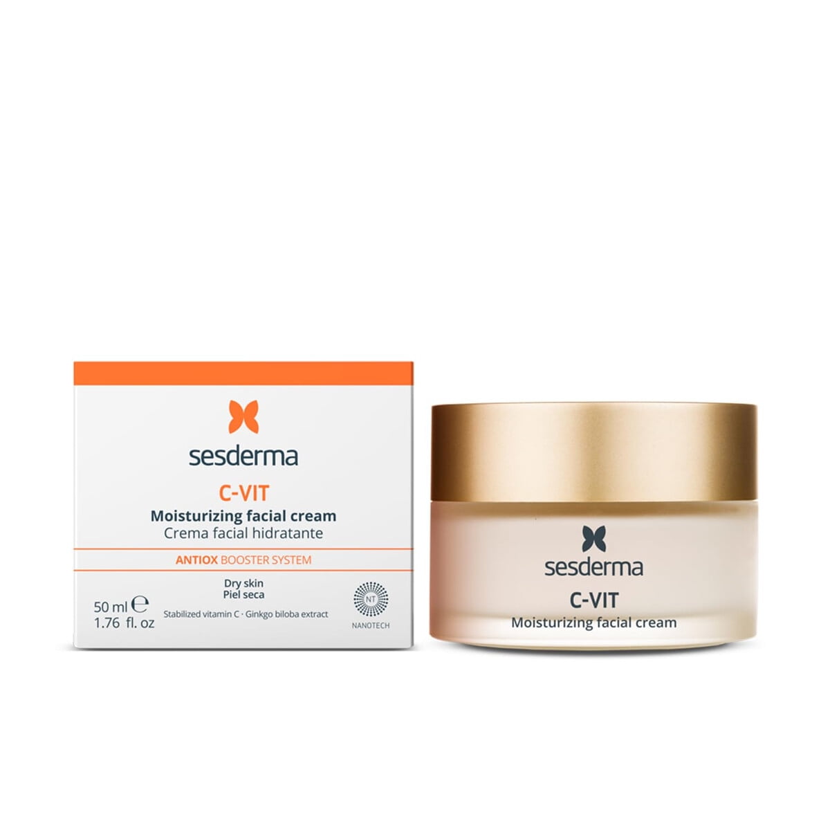Crema Facial Sesderma Cvit 50ml Vitamina C Antiedad