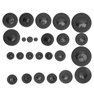 Magideal - Almohadilla De Cojín Para Saxofón, Almohadilla De Tubo Para Saxofón, Protector Ligero Para Saxofón, Cubierta De Botón Protectora De Llave Portátil Par