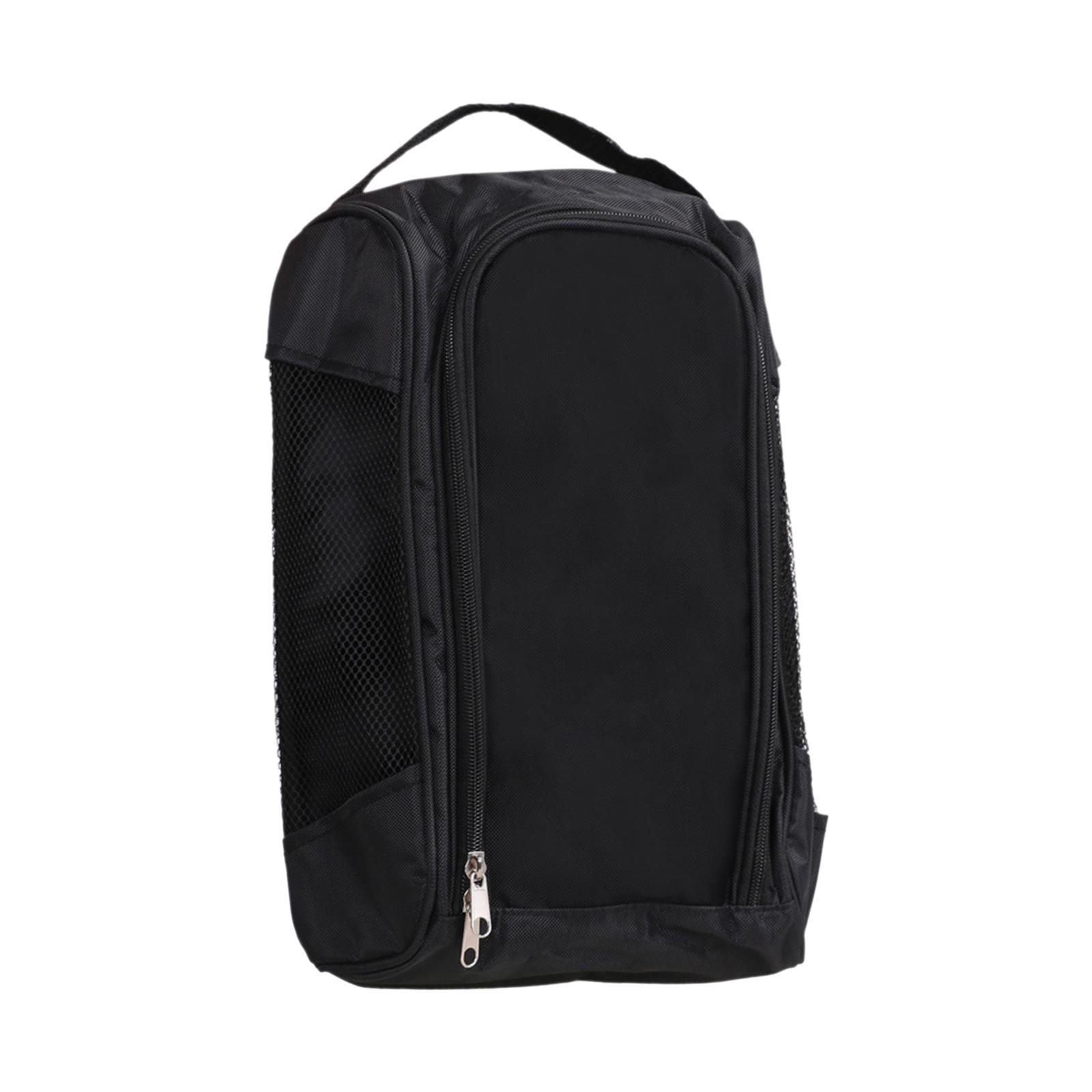 Magideal - Bolsa Para Zapatos De Golf, Estuche Para Zapatos Deportivos, Dispositivo Multiusos Con Cremallera Para Acampar, Regalo, Bolsa Porta Zapatos De Fútbol,