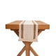 thumbnail image 1 of Boho mesa corredor, estilo granja algodón lino rústico tejido mesa corredor con borlas para comer, boda, ducha nupcial, bohemia (30 * 140cm), 1 of 3