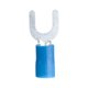 thumbnail image 1 of Terminal Spade Gardner Bender 10-114 16-14 AWG azul, paquete de 100, 1 of 2
