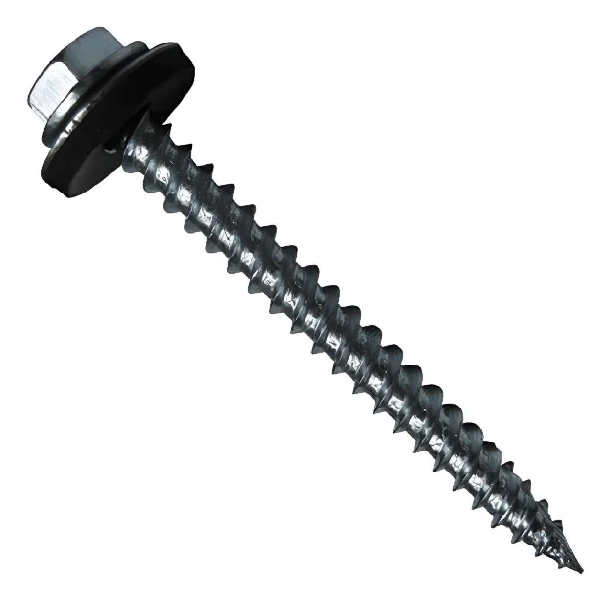 Genérica - Tornillo Autoperf Tapfast P. Fina Hex C/G 10X2 - 100 Uni