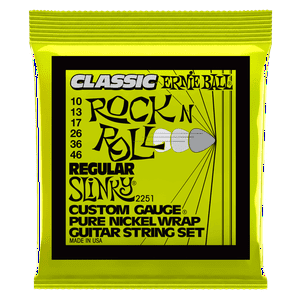 Set De Cuerdas Ernie Ball Regular Slinky Nickel 10 - 46