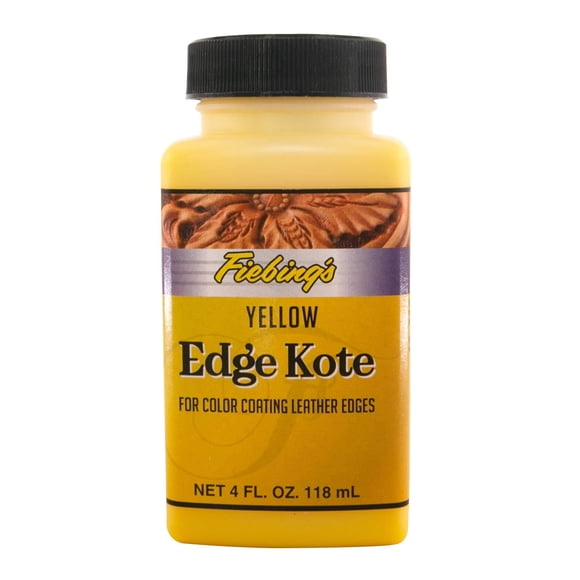 Pintura para cantos de cuero Fiebing's Edge Kote amarillo 118 ml