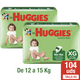 thumbnail image 1 of Pack x 2 Pañales Huggies Active Sec Talla XG 52 Unid, 1 of 1