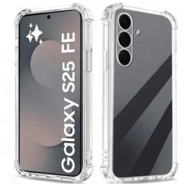Carcasa Para Samsung S25 Fe Transparente Reforzada