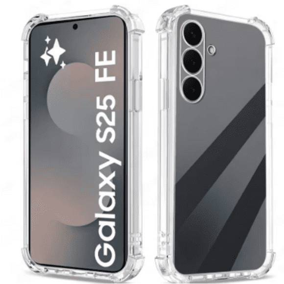 Carcasa Para Samsung S25 Fe Transparente Reforzada