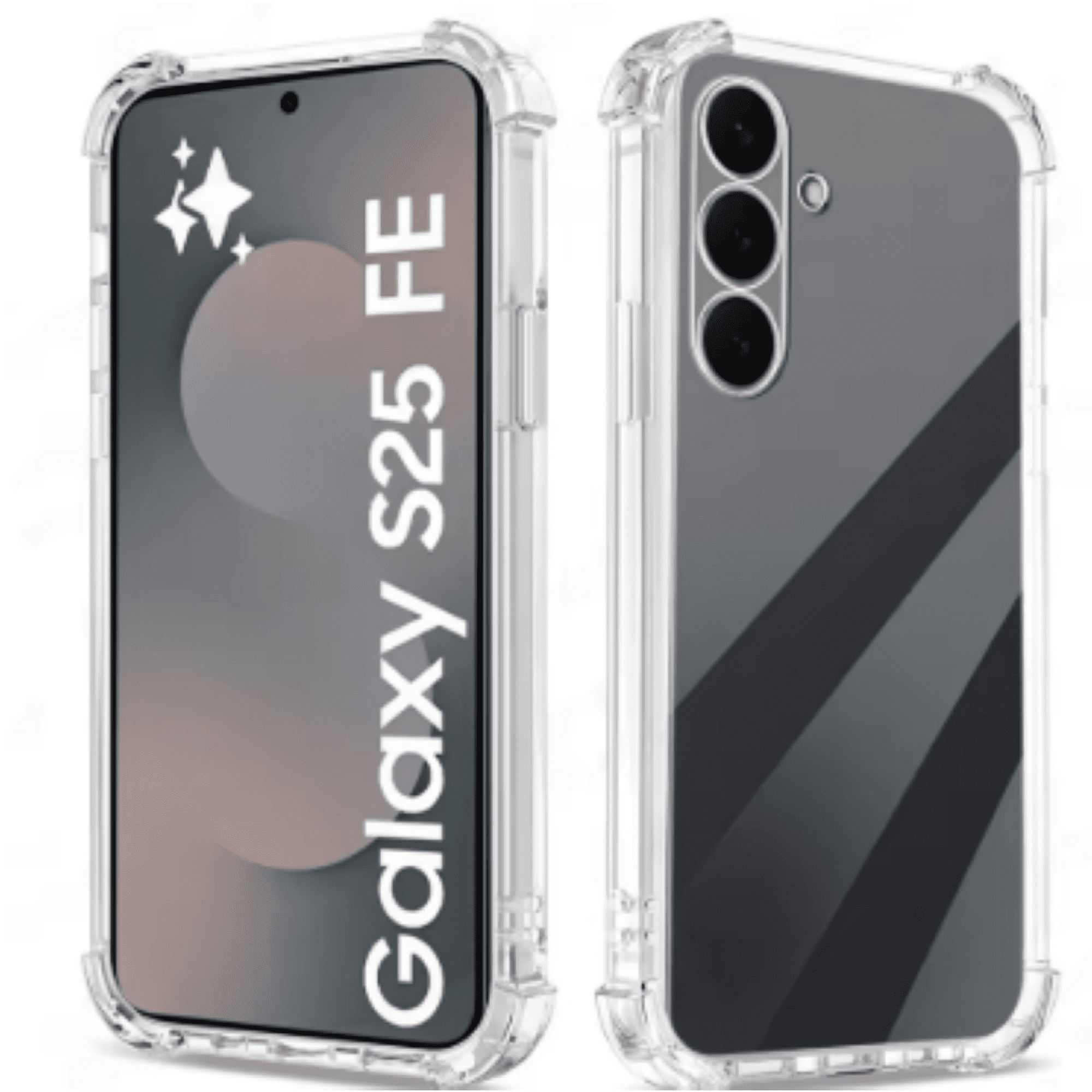 Mar Cases - Carcasa Para Samsung S25 Fe Transparente Reforzada