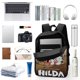 thumbnail image 3 of Hilda-theme Backpack, Campus style schoolbag Bookbag with Adjustable Shoulder Straps And Large Zip Compartment, Unisex Travel Bags., 3 of 6