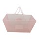 thumbnail image 1 of Canasto De La Compra Con Asas Canasto De Almacenamiento Para Tienda De Comestibles Al Por Menor Cocina Rosa, 1 of 3