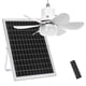 thumbnail image 1 of Luz de Ventilador de Techo Solar Portátil Roodike 18" con Batería, 1 of 8