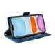 thumbnail image 5 of Carcasa FOXDOCK iPhone 13 Pro de cuero PU, diseño acolchado clásico, protección contra caídas y rayones, 5 of 5