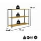 thumbnail image 4 of Estante Org New York Miel, 4 of 4