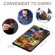 thumbnail image 4 of Encanto Porta Pasaporte y Cartera de Viaje Premium de Cuero PU, Funda de Pasaporte Bloqueo RFID con Ranuras para Tarjetas de Crédito, Estuche para Libro de Pasaporte para Familia 10cm × 15cm, 4 of 6