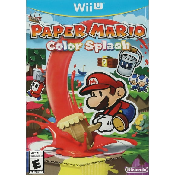 Videojuego Nintendo Wii U Paper Mario Color Splash