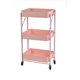 thumbnail image 1 of Carrito Plegable 3 Bandejas Rosado, 1 of 2