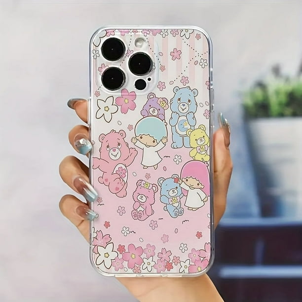 Cute Cartoon Animals Graphic Transparent Phone Case For IPhone 7/8/11/12/13/14/Plus/Pro/Pro Max For Men & Women