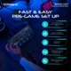 thumbnail image 2 of Mezclador de audio Roland BRIDGE CAST USB‑C negro 32‑bit DSP, 2 of 4