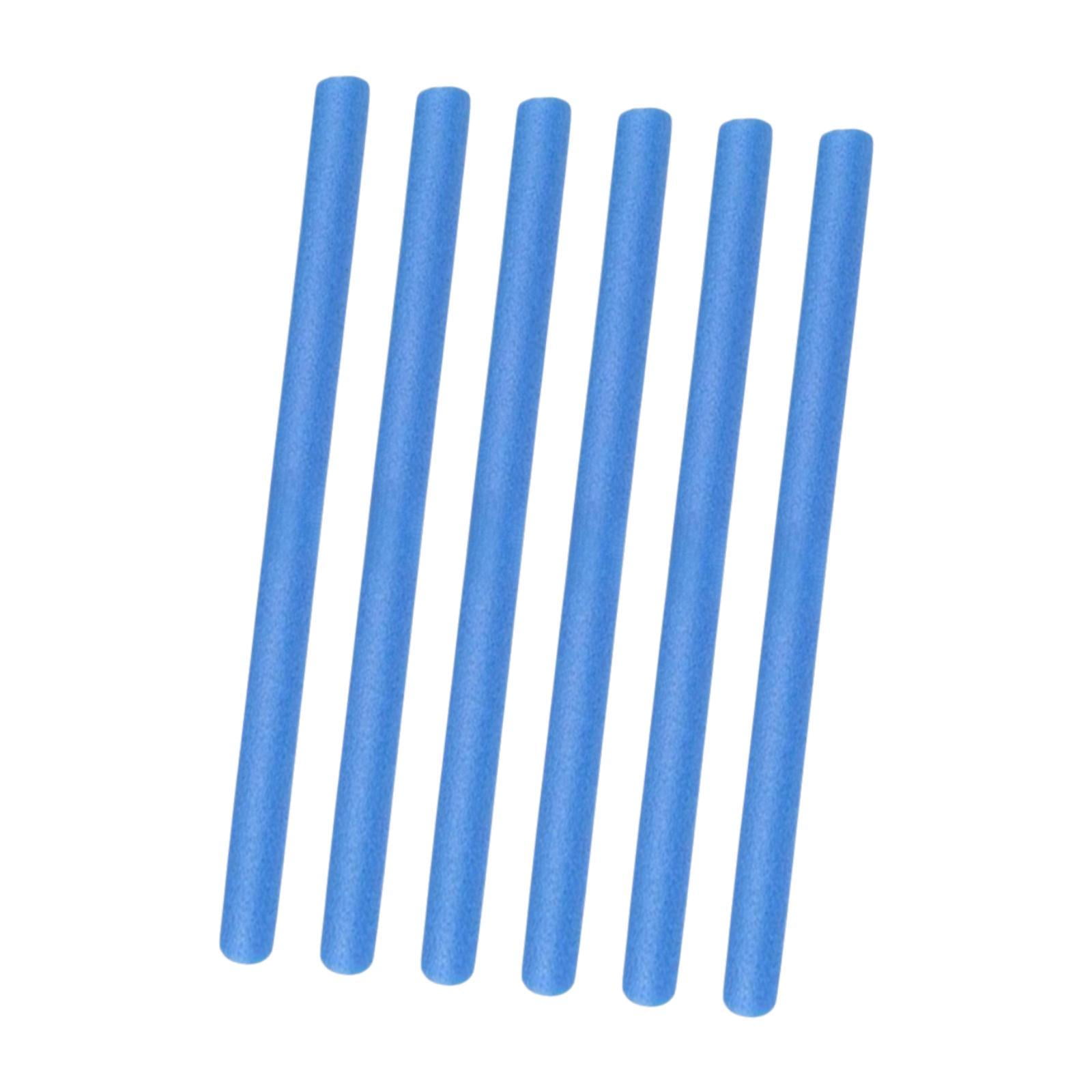 Magideal - Mangas De Espuma De Trampolín 6pcs Pole De Espuma De Protección Cubierta De Espuma De Relleno De Protector Portátil Para Saltar En La Cama De La Cama Azul