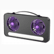 thumbnail image 1 of Ventilador Doble De Escritorio Luz Led Silencioso Recargable, 1 of 6