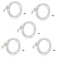 thumbnail image 5 of 5pcs 5050 3528 RGB LED De Tira De Luz Cable De Extensión Conector Línea 4 Pin 1M, 5 of 6
