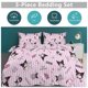 thumbnail image 5 of Kuromi Print Bedding Set Pattern Duvet Cove Set 3 Pieces 1 Quilt Cover And 2 Pillowcases for Women Men Teens, 5 of 5