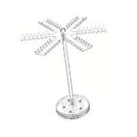 Magideal - Organizador De Collares Colgantes De Acrílico Transparente, Soporte De Exhibición De Joyas, Soporte De Joyería, Soporte De Collar Para Cadena De Reloj