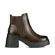 thumbnail image 5 of Botin Mujer Casual Eco Cuero Con Felpa Vintage Weide CZY612, 5 of 9
