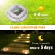 thumbnail image 4 of Luces solares para entrada VOLISUN, paquete de 12, LED, impermeables IP67, 4 of 6