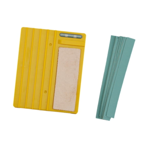 Kit De Afilado De Biseladora De Cuero DIY, Dispositivo De Afilado De Cuchillas Para Artesanía En Cuero DIY
