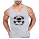 thumbnail image 2 of Polera No Pain No Gain Skull Tank Gym Gimnasio Crossfit Swag Talla M Gris Hombre, 2 of 3