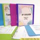 thumbnail image 2 of Carpeta de 3 anillas BAZIC Presentation View, color neón, 24 unidades, 2 of 7