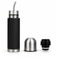 thumbnail image 1 of Termo Mate Acero Inoxidable Autocebante 2 en 1 Tawo 750 Ml Hermetico Antiderrame - Negro, 1 of 3