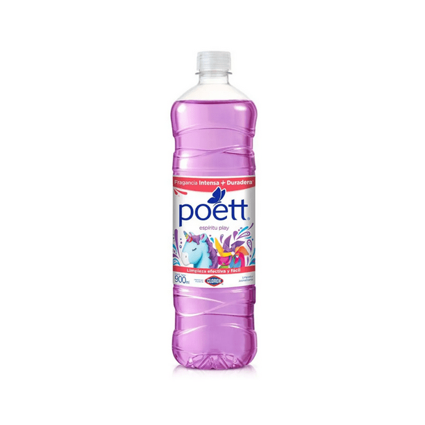 Poett 900ml Perfuma Y Desinfecta - Espíritu Play