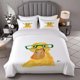 thumbnail image 1 of Yellow Platypus bedding | Comfortable and Soft Suitable for All Seasons Ideal for Home and Bedroom Guest Rooms, 1 of 1
