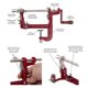 thumbnail image 5 of Pelador de manzanas Johnny Apple Heavy Duty con acero inoxidable, 5 of 6