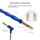 thumbnail image 5 of Audífonos E50 Con Cable Sin Micrófono Monitor De Alta Fidelidad Auriculares Con Aislamiento De Ruido Ajuste Cómodo Azules, 5 of 6