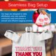 thumbnail image 4 of Bolsas De Plástico Gracias (350 Unidades) Por Grocery White, 4 of 7
