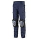 thumbnail image 5 of Pantalón de trabajo cargo gabardina cintura elásticada Azul, 5 of 9