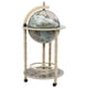 thumbnail image 1 of Globe Bar VidaXL - Vinoteca de madera, madera de eucalipto, color azul, 1 of 8
