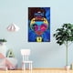 thumbnail image 4 of Moon Girl Cuadro decorativo colgante - Arte de pared - Póster enmarcado - Decoración de pared - Regalos para familia, amigos y aficionados 40*60 cm, 4 of 6