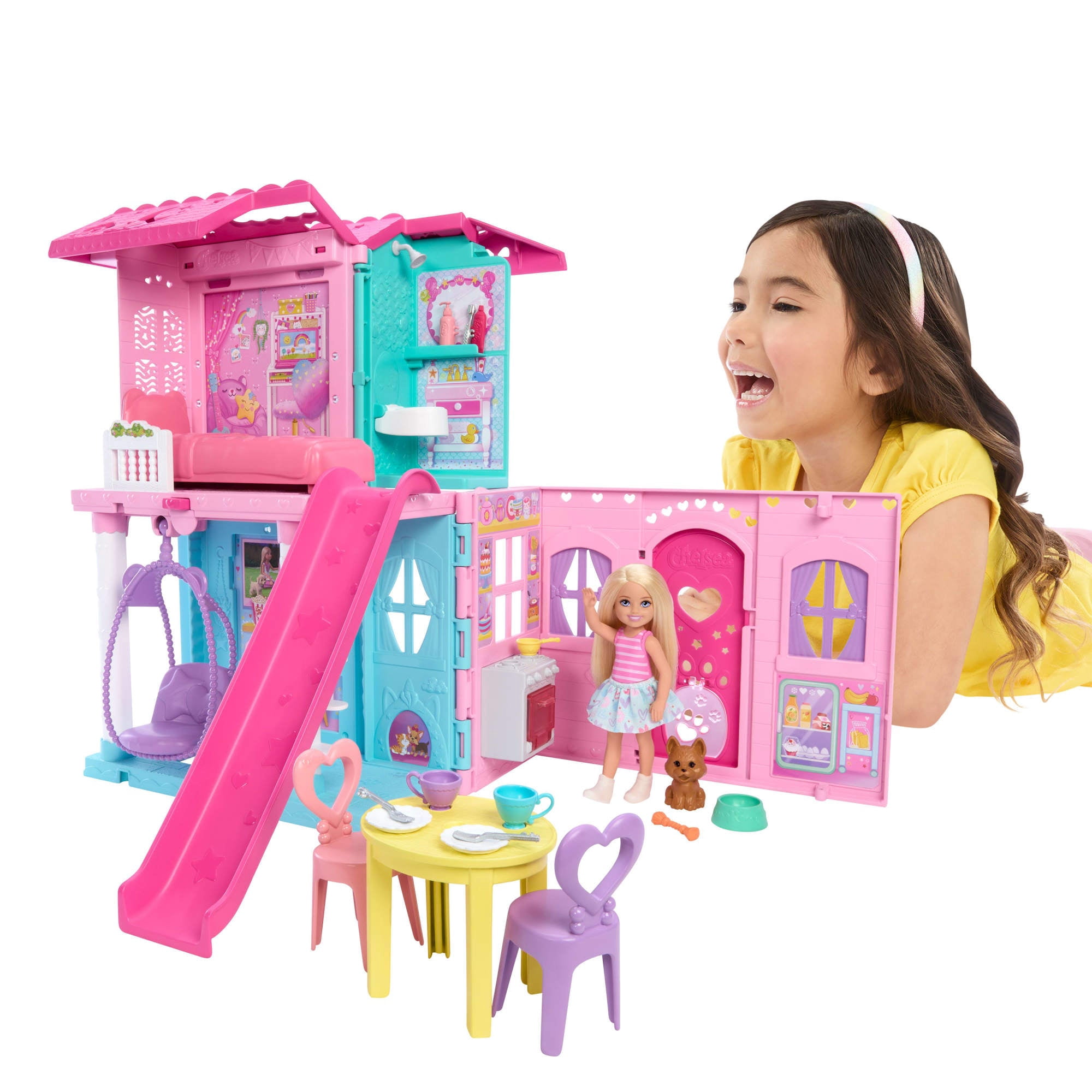 Mattel - Barbie Chelsea Casa Familiar Pop Up